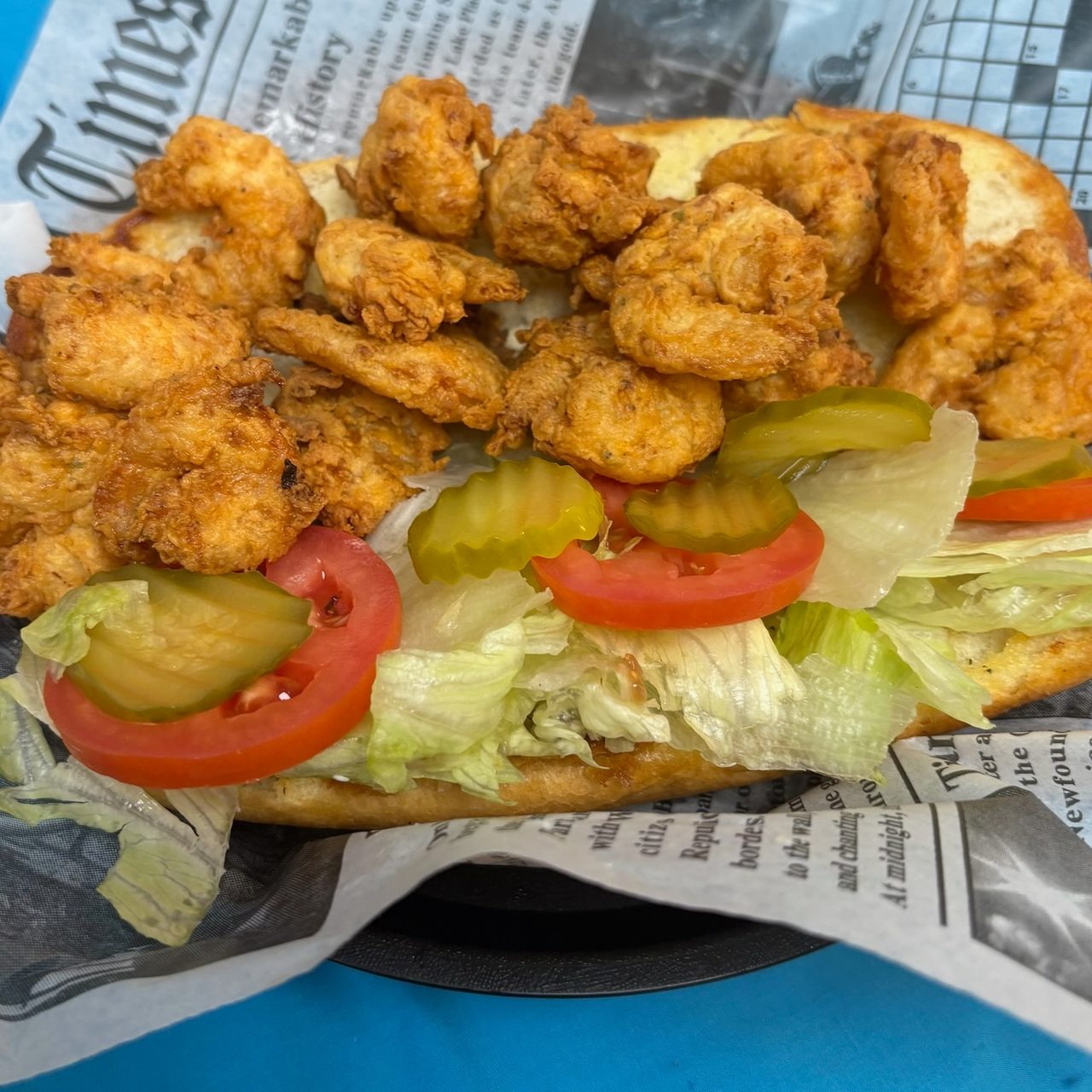 The Shrimp Po' Boy